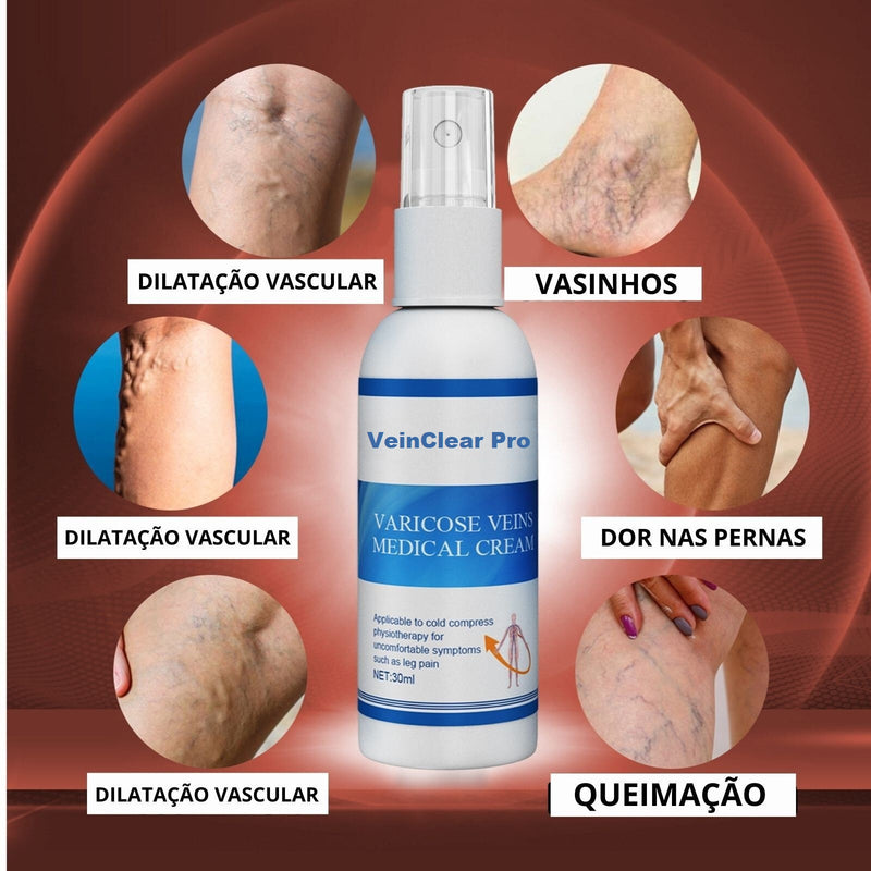 VeinClear Pro - Spray Para Varizes