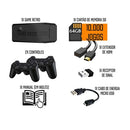 Vídeo Game Retro Stick 10.000 Jogos 4k + 2 Controles Brinde